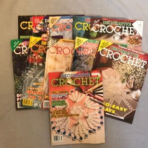 Decorative Crochet Magazine Lot